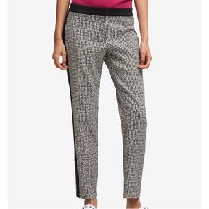 DKNY Womens Tuxedo Stripe Skinny Pants 2